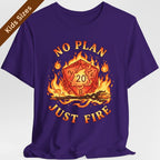 No Plan Just Fire Kids T-Shirt