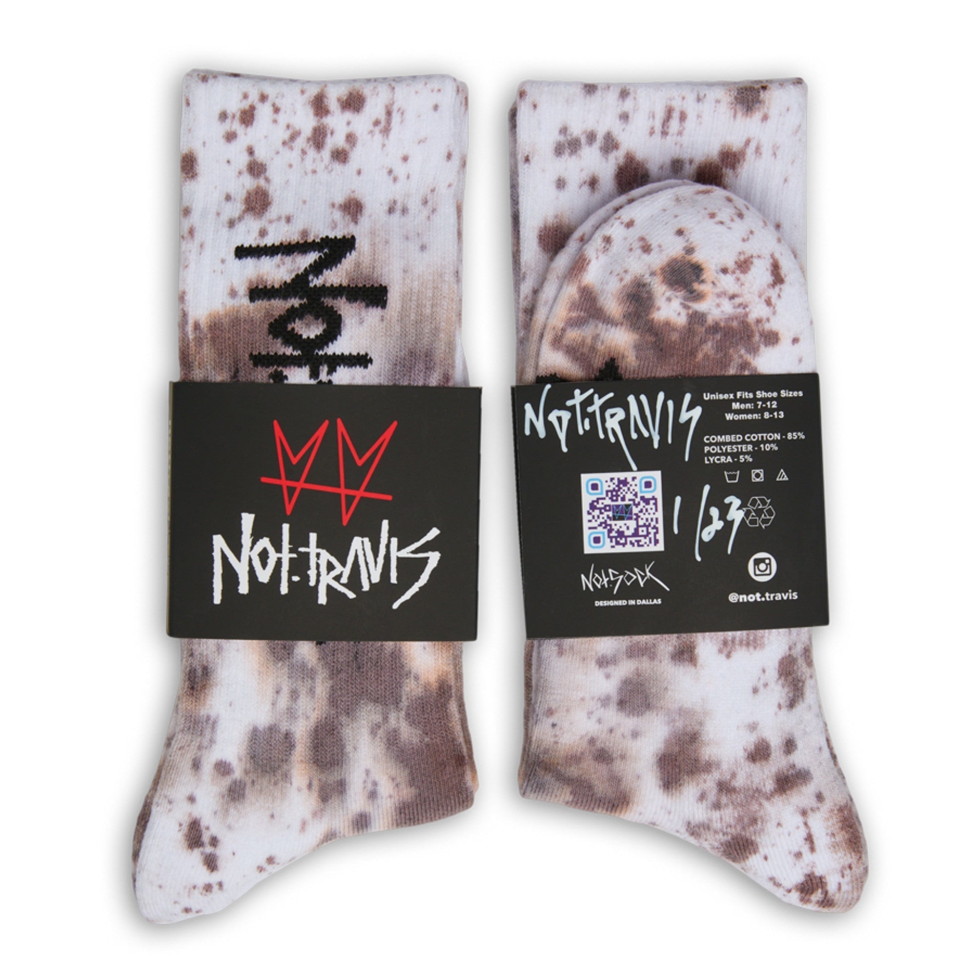 Not.Travis Collab - Brown Tie Dye - 1/23