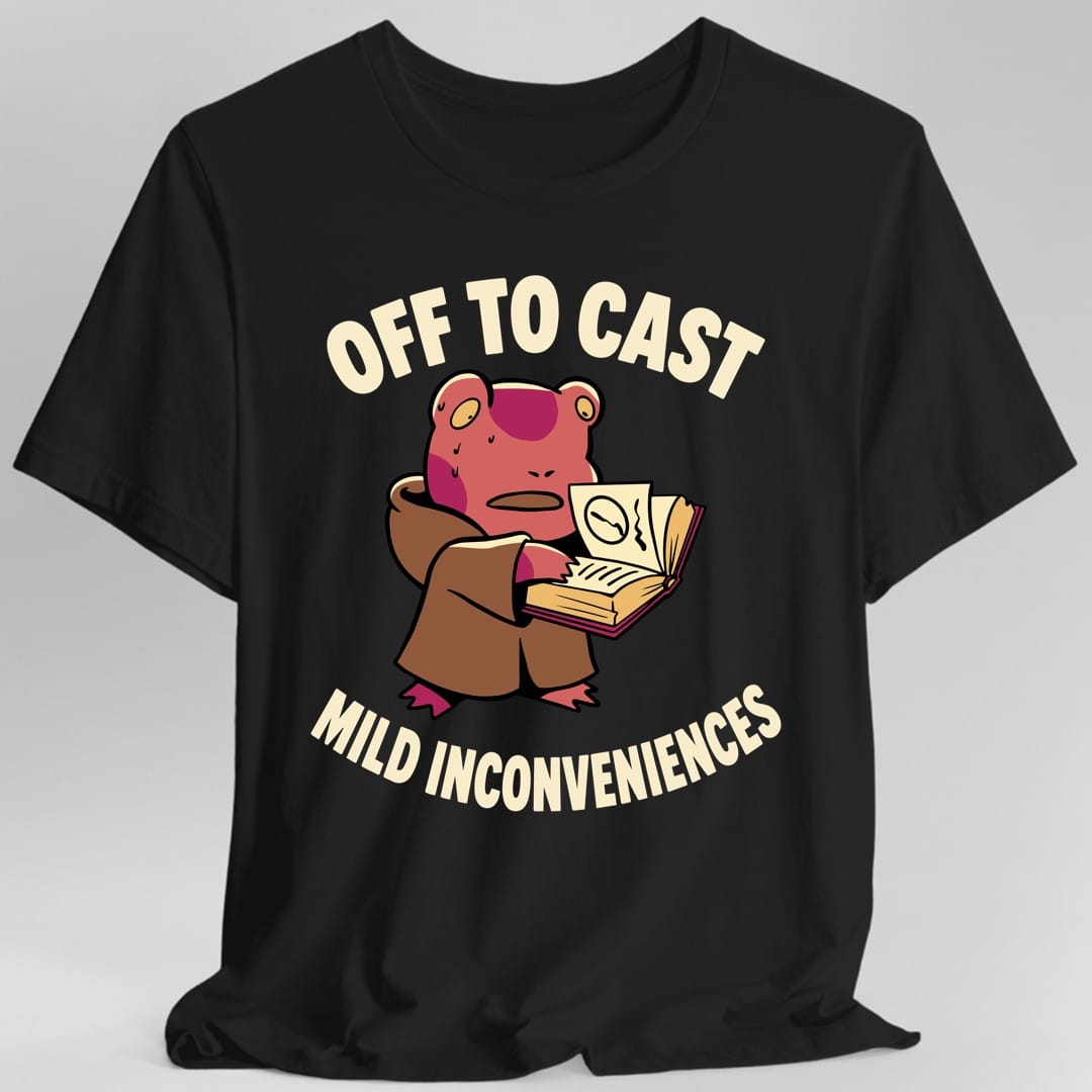 Off To Cast Mild Inconveniences Kawaii T-Shirt