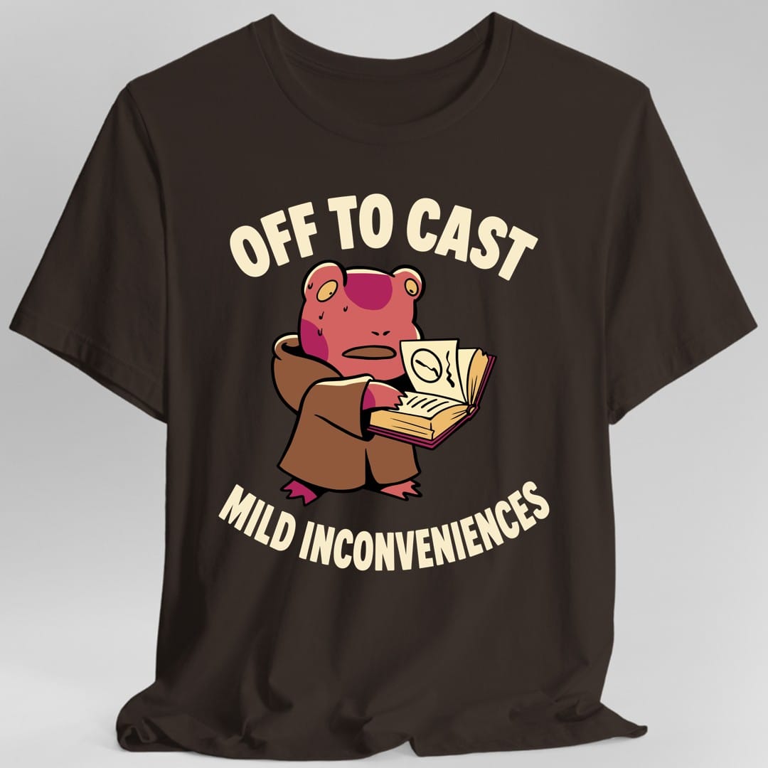 Off To Cast Mild Inconveniences Kawaii T-Shirt