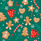 Crew Neck Bamboo Christmas Pajamas