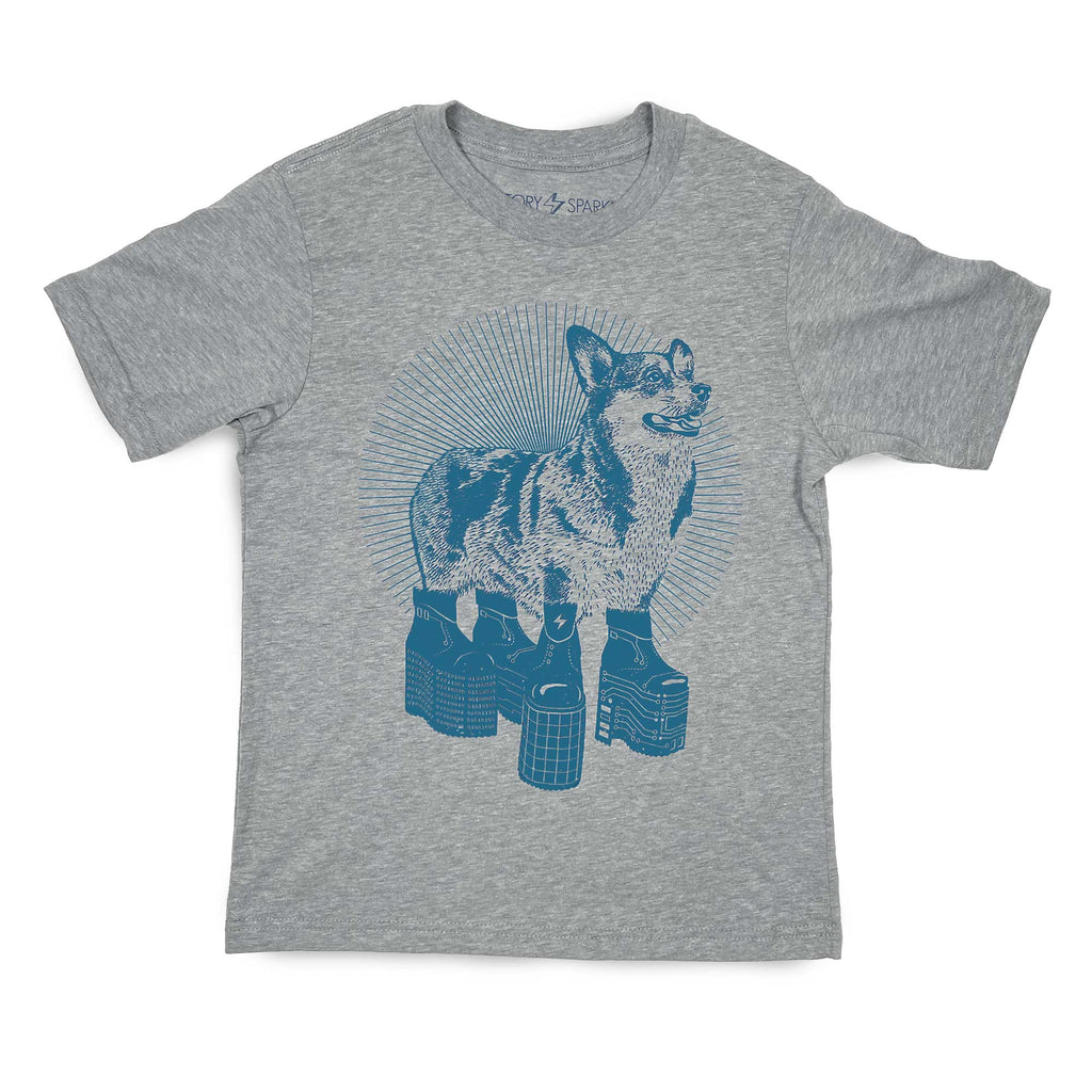 Platform Corgi Kids T-Shirt