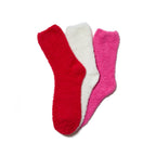 3 Pack Plush Cozy Socks