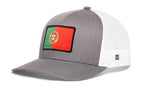 Portugal Flag International Trucker Hat  |  Portuguese Snapback