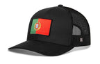 Portugal Flag International Trucker Hat  |  Portuguese Snapback
