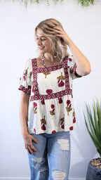 Prairie Marigold Blouse