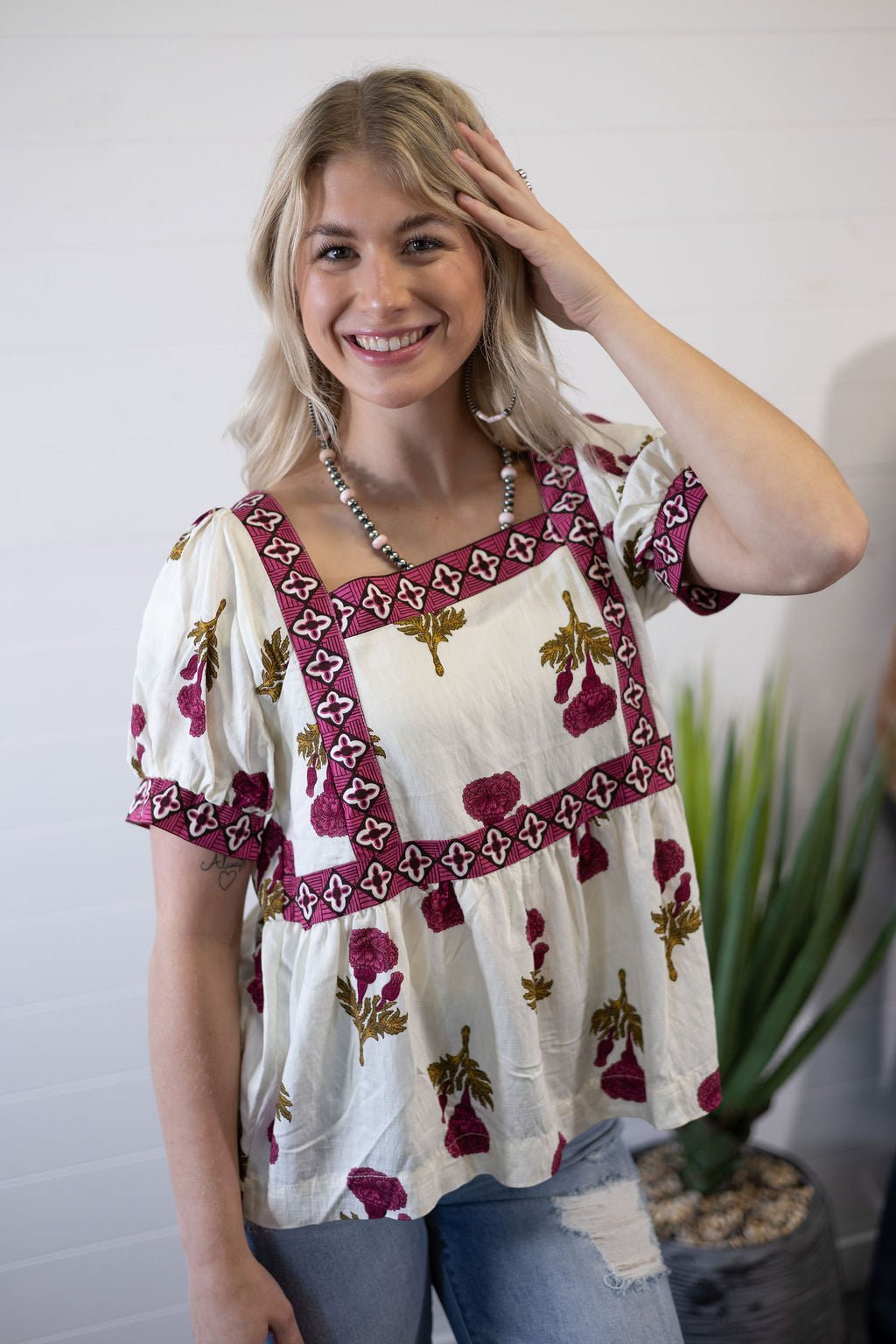 Prairie Marigold Blouse