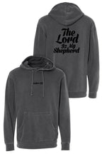 Psalm 23:1 Unisex Pigment-Dyed Hoodie Sweatshirt