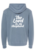 Psalm 23:1 Unisex Pigment-Dyed Hoodie Sweatshirt