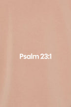 Psalm 23:1 Unisex Pigment-Dyed Hoodie Sweatshirt