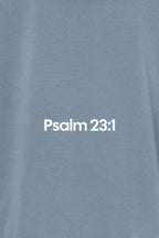 Psalm 23:1 Unisex Pigment-Dyed Hoodie Sweatshirt