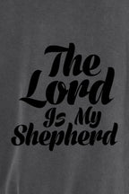 Psalm 23:1 Unisex Pigment-Dyed Hoodie Sweatshirt