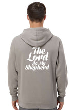 Psalm 23:1 Unisex Pigment-Dyed Hoodie Sweatshirt