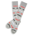 Red and Black Dress Sock - 4-Pack - Home