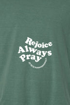 Rejoice Always Pray Unisex Garment-Dyed Tee