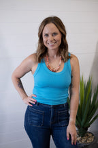 Reversible Ribbed Tank Top by Niki Biki