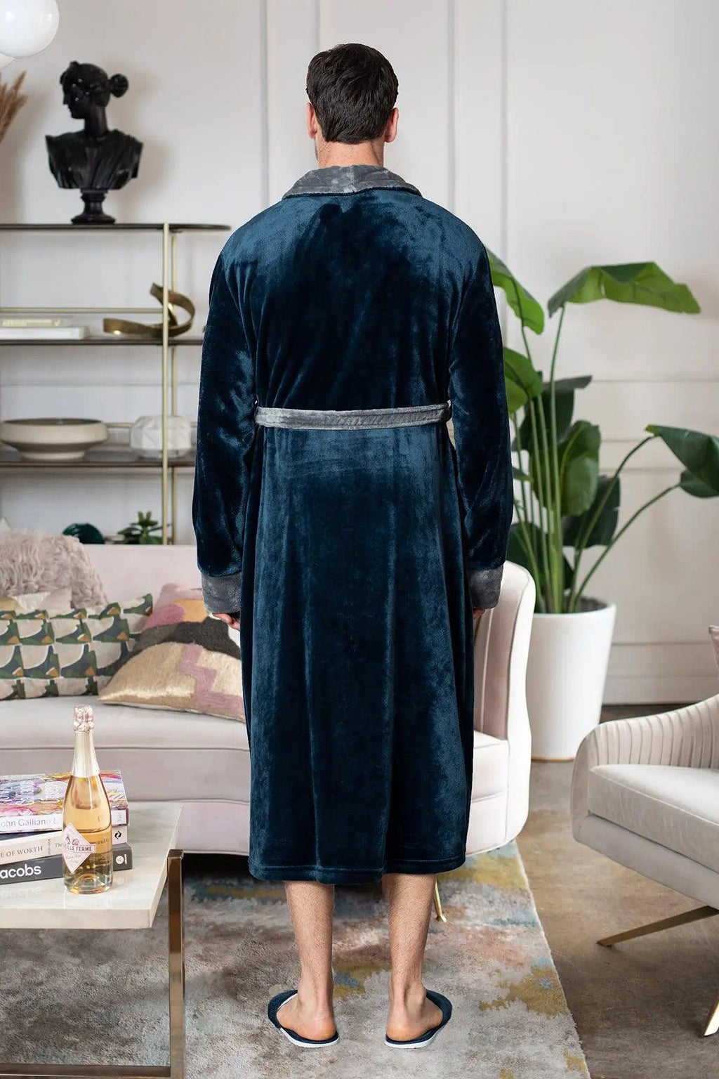 Fether Robe Men Cozy Mens Plush Robes – Built for Comfort, Designed to Last – Wardrobecrush