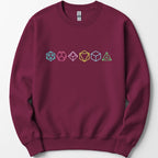 Row of Dice Sweatshirt