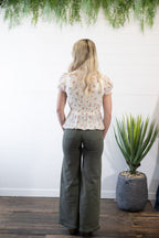 Salina Lace Trim Top