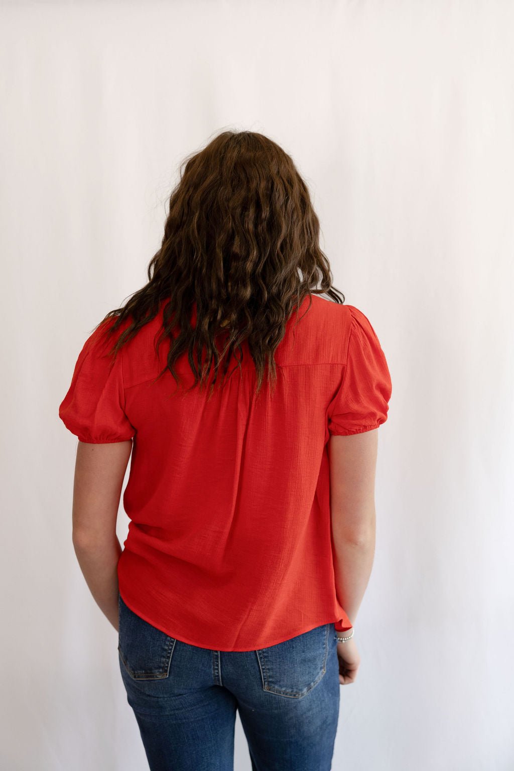 Scarlette Eyelet Puff Sleeve Top
