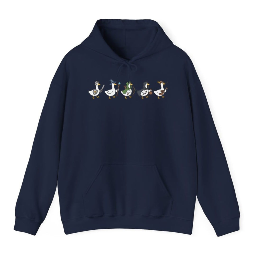 Silly Goose Adventurers Funny D&D Hoodie
