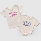 Sister Squad Matching Shirts | Embroidered Sister Outfits