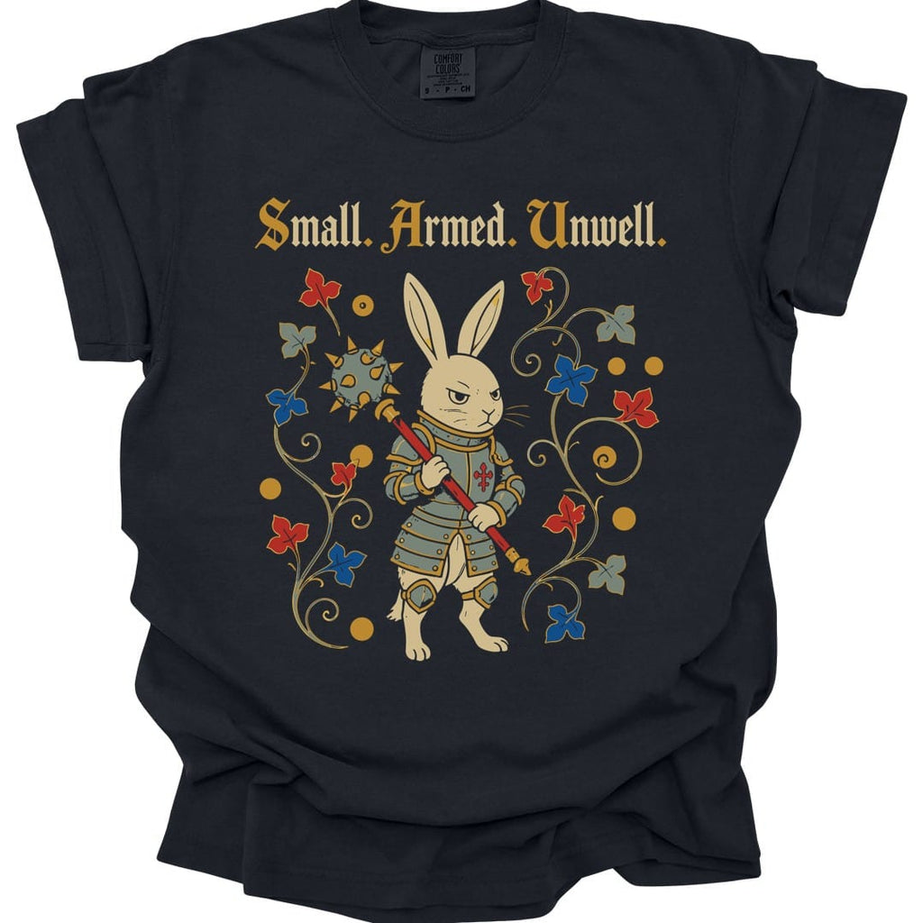 Small Armed Unwell T-Shirt - Comfort Colors
