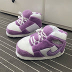 Purple Sneaker Slippers