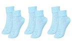 tittimitti® 100% Organic Combed Cotton Luxury Women's Socks 3-Pack. Made in Italy.
