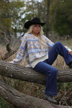 Southwestern Knit Sweater