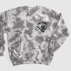 Stay Spooky Tie Dye Embroidered Matching Sweatshirts for Halloween