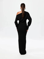 Stella Knitted Dress Evening: Knitted Elegance