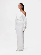 Stella Knitted Dress Evening: Knitted Elegance