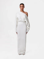 Stella Knitted Dress Evening: Knitted Elegance
