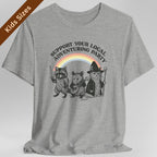 Support Your Local Adventuring Party Kids T-Shirt