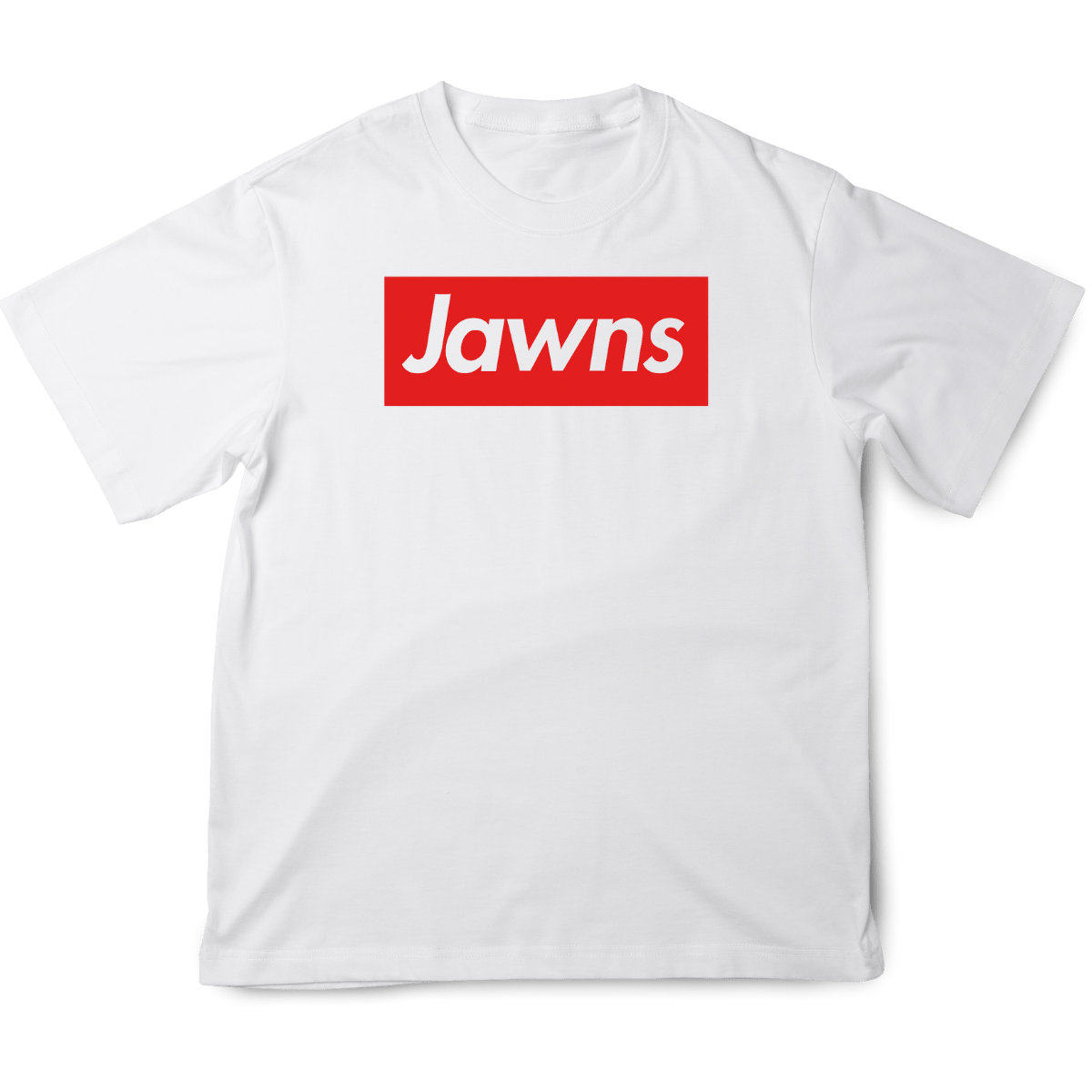 Supreme Red - Only Jawns - White T-Shirt
