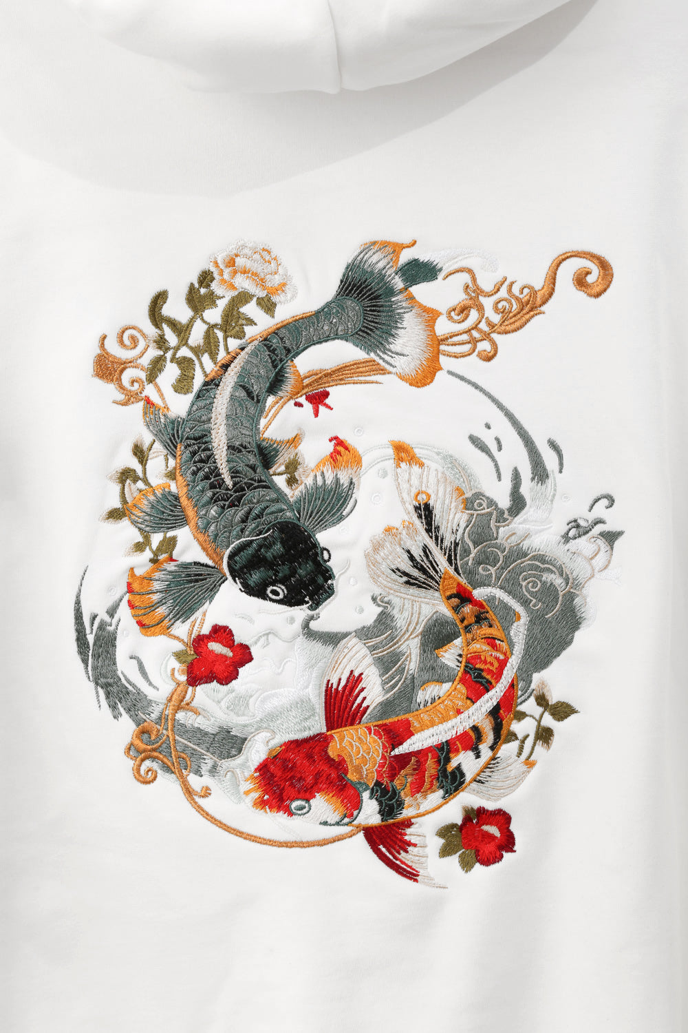 SW9008 Yin Yang Koi Embroidery Sweater