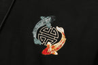 SW9008 Yin Yang Koi Embroidery Sweater