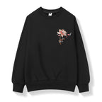 SW9010 Blue Phoenix Embroidery Sweater