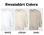 Neutral Family Matching Custom Embroidered Sweatshirts and Baby Outfits