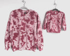Matching Tie Dye Sweatshirt Set | Mom, Dad & Baby Outfits