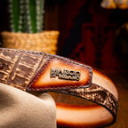 Texas Belt Stone Brown