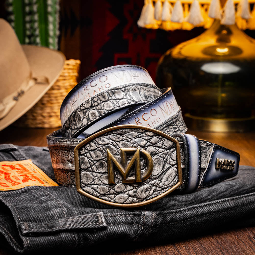 Texas Belt Stone Gray