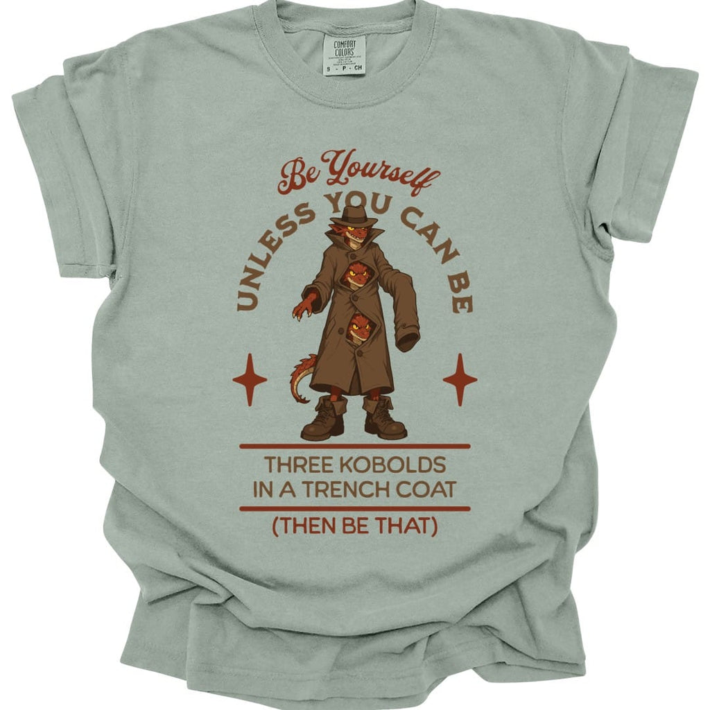 Three Kobolds in a Trench Coat T-Shirt - Comfort Colors