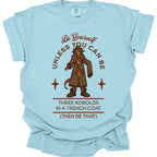 Three Kobolds in a Trench Coat T-Shirt - Comfort Colors
