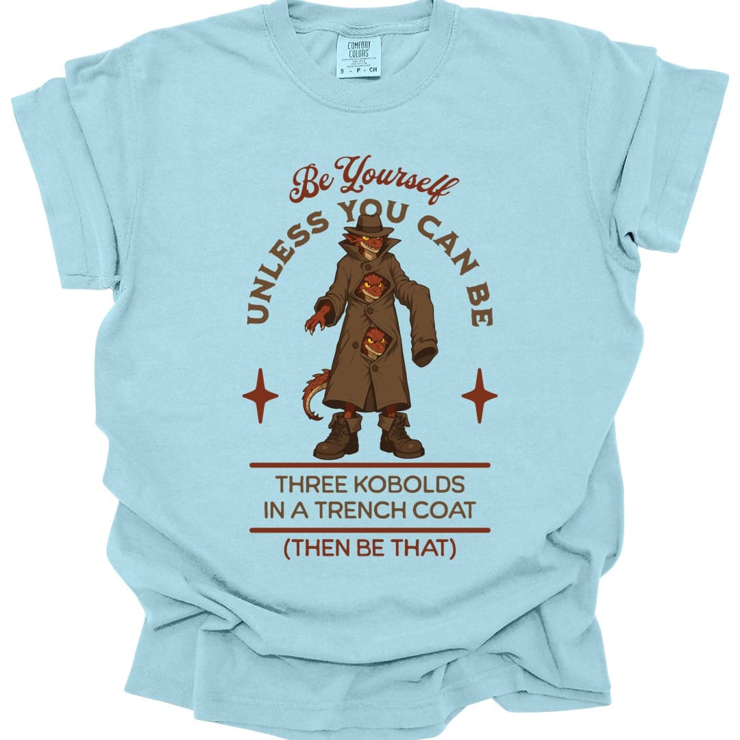 Three Kobolds in a Trench Coat T-Shirt - Comfort Colors