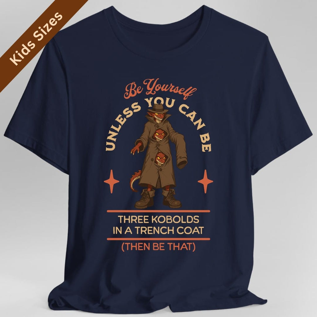 Three Kobolds in a Trench Coat Kids T-Shirt