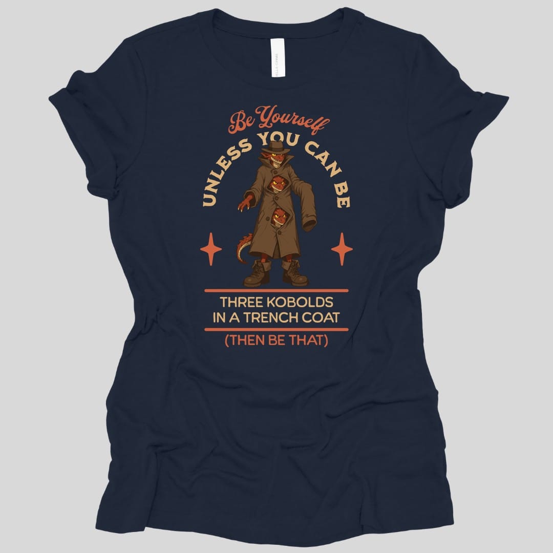 Three Kobolds in a Trench Coat Women's T-shirt