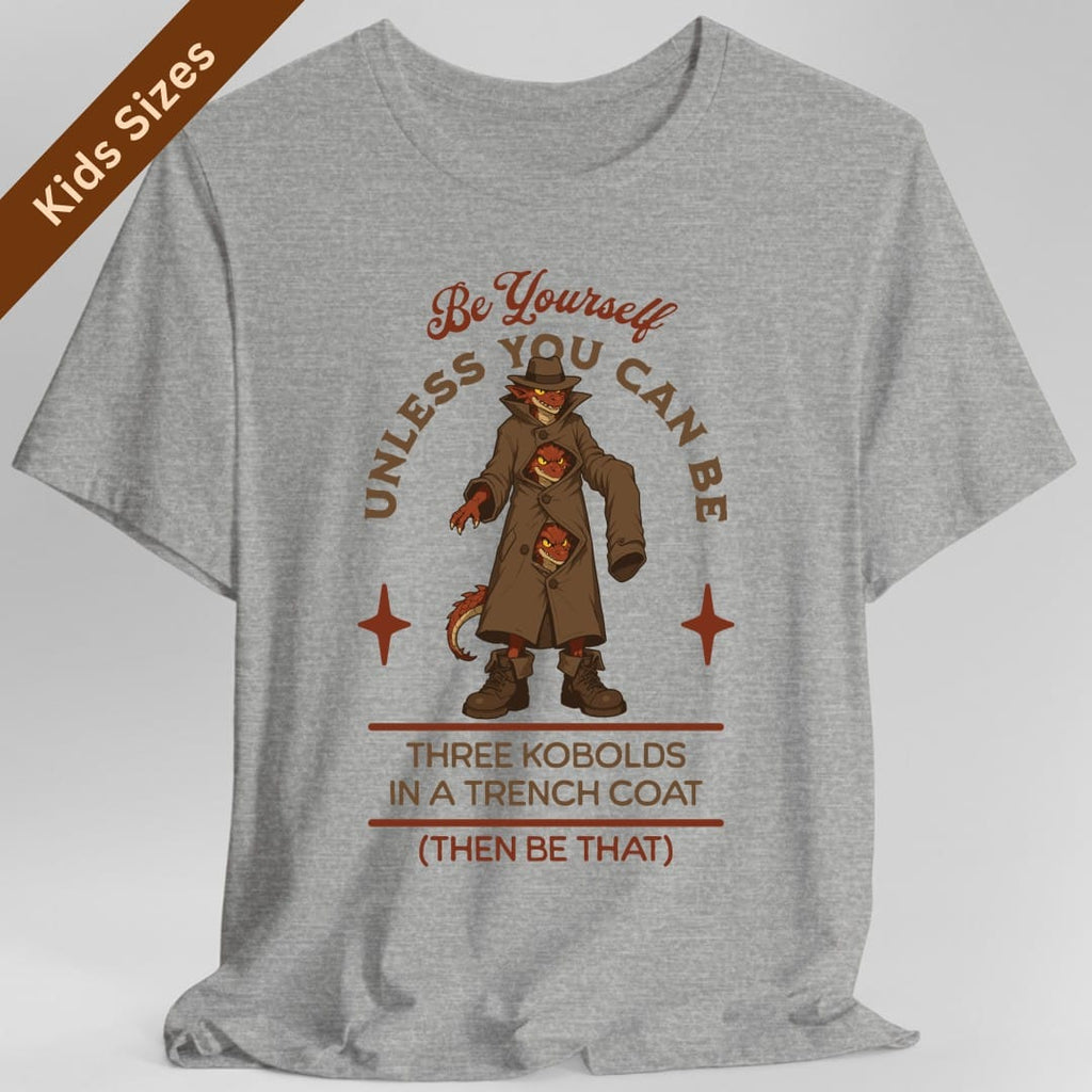 Three Kobolds in a Trench Coat Kids T-Shirt
