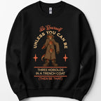 Three Kobolds in a Trench Coat Sweatshirt